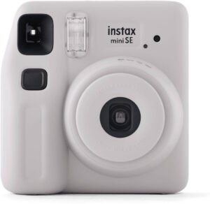 Fujifilm instax mini SE Instant Camera, with Bonus 10 Pack Mini Film, Brightness Adjustment, Manual Switching System, Constant Firing Flash, 4 AA-size 1.5V Alkaline Batteries, Gray - Image 5