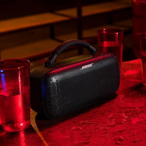 Bose SoundLink Max Portable Bluetooth Speaker, Stereo Sound, Up to 20 Hours Battery Life, 5.3 Bluetooth, IP67, USB-C Charge Out, Deep Bass, Grab & Go Portability, Black - Image 5