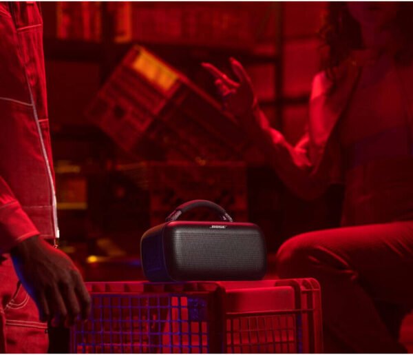 Bose SoundLink Max Portable Bluetooth Speaker, Stereo Sound, Up to 20 Hours Battery Life, 5.3 Bluetooth, IP67, USB-C Charge Out, Deep Bass, Grab & Go Portability, Black - Image 6