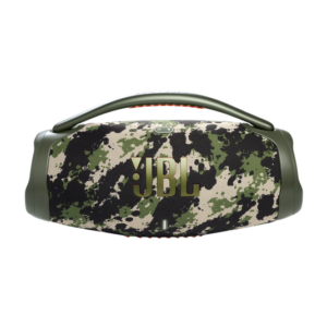 JBL Boombox 3 Portable Speaker, Massive Signature Pro Sound, Monstrous Bass, 24H Battery, IP67 Dust and Water Proof, Partyboost Enabled, Grip Handle, Bluetooth Streaming - Camouflage - Image 2