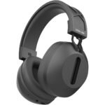 Green Lion SolarEcho ANC Infinite Playtime,30H Battery Life,Solar Powered,10M Distance,Renewable Energy,Integrated Microphone,AUX Support,Bluetooth V5.3,40mm Speaker Size grey