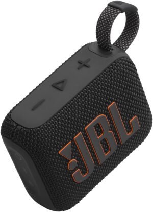 JBL GO 4 – Ultra-Portable Bluetooth Speaker with AURACAST, Powerful Sound, 15H Playtime & Sleek Design - Black - Image 6