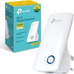 TP-Link 300Mbps Wi-Fi Range Extender, 2.4GHz Frequency, Up to 300Mbps Signal Rate, 2x Internal Antennas, 1x Ethernet Port (RJ45)