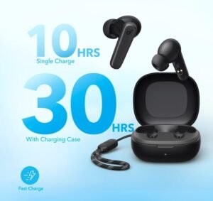 Anker Soundcore P20i Bluetooth Earphones, 10mm Drivers with Big Bass True Wireless Earbuds, Bluetooth 5.3, 30H Playtime, IPX5, 2 Mics for AI Clear Calls, 22 Preset EQs, Customization via App - Image 5
