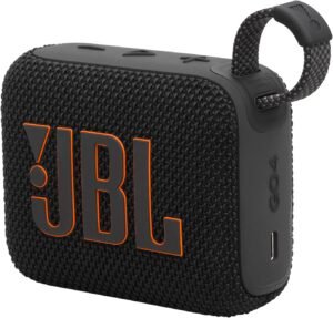 JBL GO 4 – Ultra-Portable Bluetooth Speaker with AURACAST, Powerful Sound, 15H Playtime & Sleek Design - Black - Image 8