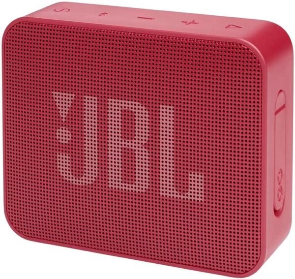 JBL Go Essential Portable Waterproof Speaker, Original JBL Pro Sound, Big Audio and Rich Bass, IPX7 Waterproof, Wireless Streaming, 5 Hours of Battery Red - Image 2