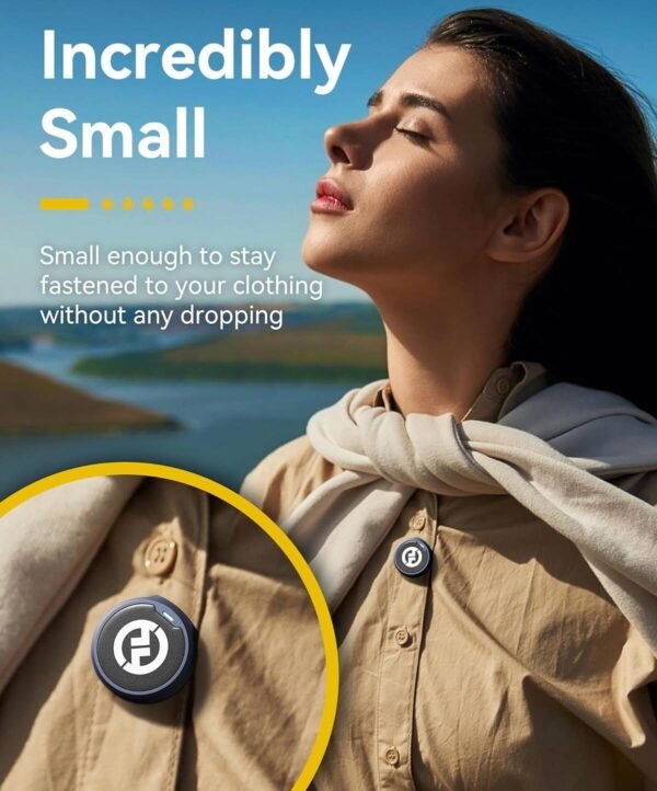 Hollyland HollyView LARK M2, Wireless Lavalier Microphone, (2TX+3RX), Compatible With Camera, iPhone, Android, 1000ft LOS Range, Hi-Fi Audio, Noise Cancellation, Black - Image 8