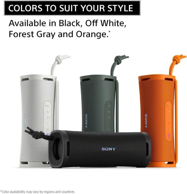 Sony ULT Field 1 Wireless Portable Bluetooth Speaker, 83x42mm Woofer, 16mm Tweeter, Bluetooth 5.3 Connectivity, Up to 12 Hours Battery Life, IP67 Rated Protection - Image 6