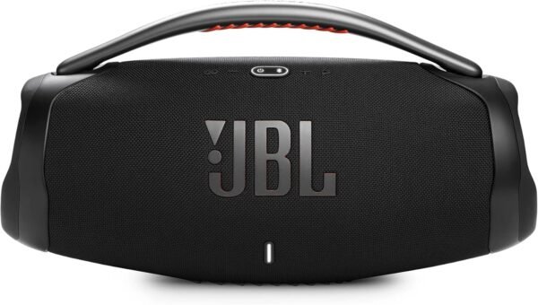 JBL Boombox 3 Portable Speaker, Massive Signature Pro Sound, Monstrous Bass, 24H Battery, IP67 Dust and Water Proof, Partyboost Enabled, Grip Handle, Bluetooth Streaming - Black - Image 9
