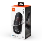 JBL Flip 7 - JBL Pro Sound with AI Sound Boost, up to 16 hours of playtime, multi-speaker connection via Auracast, and waterproof, dustproof, drop-proof design for all adventures – Black