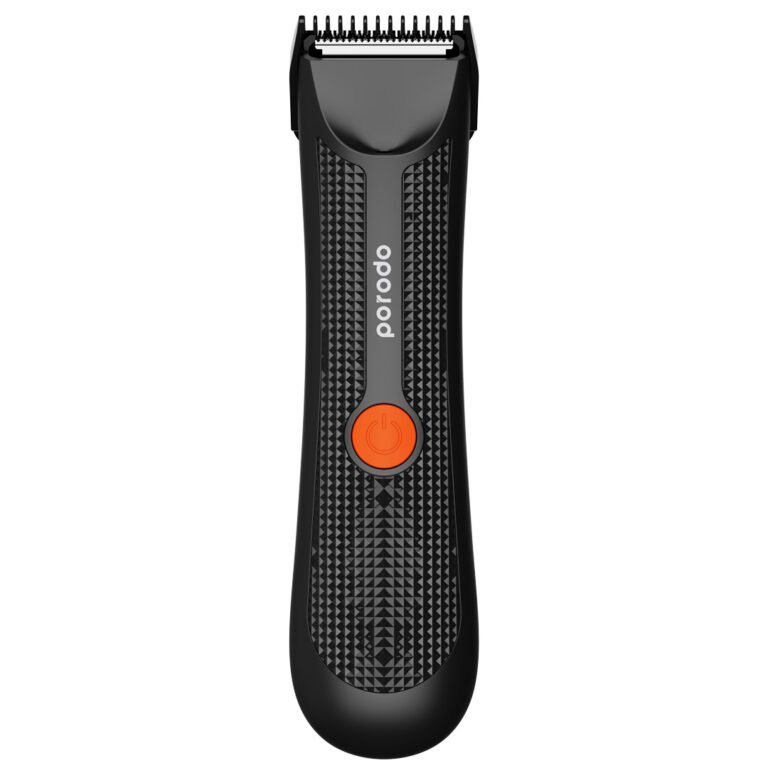 Porodo Lifestyle Sensitive Parts Hair Trimmer Ergonomic Grip Design - Black
