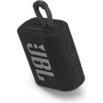 Go 3 - for Portable Use - Speaker with Bluetooth - Built in Battery Waterproof and Dustproof - Black