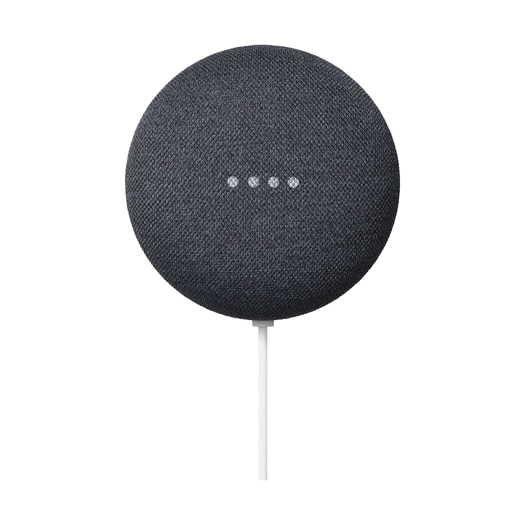 google nest mini 2nd generation charcoal front All Products