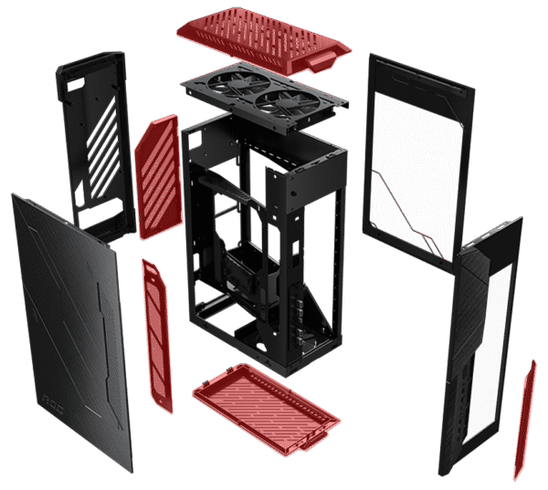 Asus ROG Z11 Gaming PC - Intel Core i7 - 12700K 12Th Gen - 32GB DDR5 Ram - 1TB SSD + 1TB HDD, 12GB Nvidia RTX 3060 Graphics Card, Windows 11 - Black - Image 10