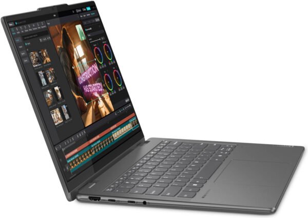 Lenovo Yoga 7 2-in-1 Laptop, 14" 2K WUXGA IPS Touch Display, Intel Core Ultra 7 155U CPU, 16GB RAM, 1TB SSD, Integrated Intel Graphics, Backlit English K/B, Win11, Storm Grey - Image 5