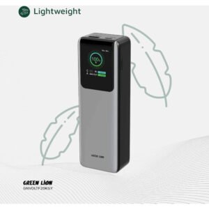 Green Lion Voltura 20000mAh Power Bank, PD 100W Fast Charging, TFT Display, Lightweight & Stylish Design, QC 22.5W USB-A Output, Wide Compatibility, Exquisite Appearance - Image 3