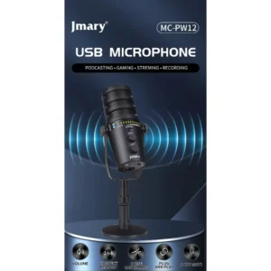 Jmary MC-PW12 Professional USB Microphone For Podcasting, Gaming, Streaming, Recordings - Image 5