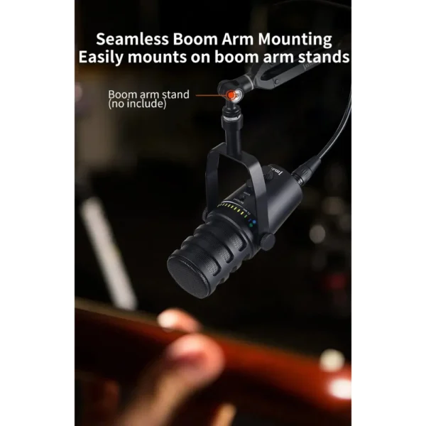 Jmary MC-PW12 Professional USB Microphone For Podcasting, Gaming, Streaming, Recordings - Image 10