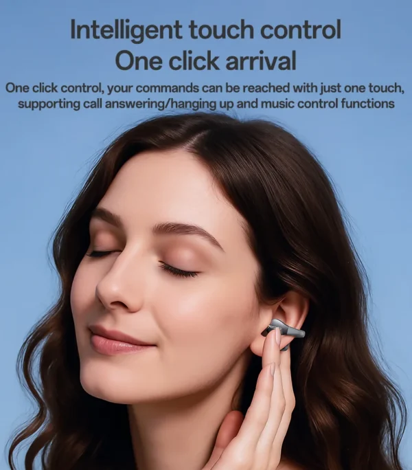 YESIDO YSP27 OWS Wireless Bluetooth-Compatible Ear Clip Earphones Open-Ear Design ENC Noise Cancellation Headset - Image 8