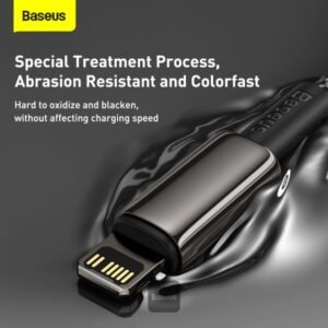 Baseus Tungsten Gold Fast Charging Data iPhone Cable Type-C PD 20W - Image 4