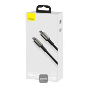 Baseus Tungsten Gold Fast Charging Data iPhone Cable Type-C PD 20W - Image 7