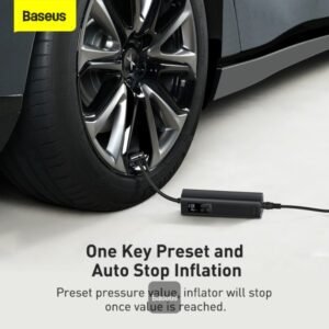 Baseus Super Mini Inflator Pump Air Compressor Portable Hand-Held - Image 6