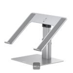Baseus Metal Adjustable Laptop Stand Compatible With 11 To 17.3 Inches Silver