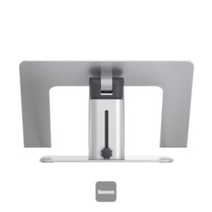 Baseus Metal Adjustable Laptop Stand Compatible With 11 To 17.3 Inches Silver - Image 9