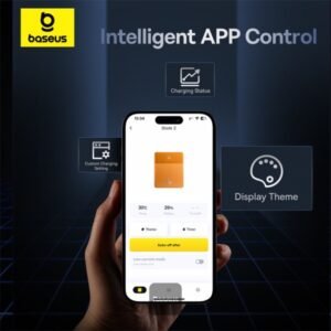 Baseus Blade 2 12000mAh Power Bank | 65W Fast Charging Ultra Thin Digital Display Intelligent Edition Battery Pack For Laptop/MacBook & Phones - Image 6