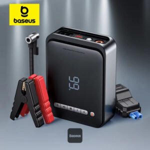 Baseus Super Energy 2-in-1 Jump Starter: 8000mAh 1000A with Tire Inflator - Image 2