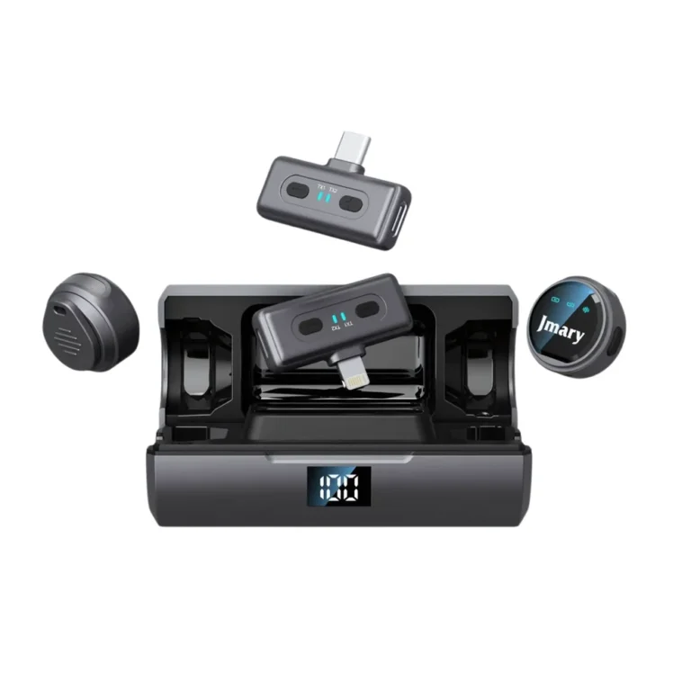 Jmary MW-19 Noise Cancellation Dual Wireless Microphone