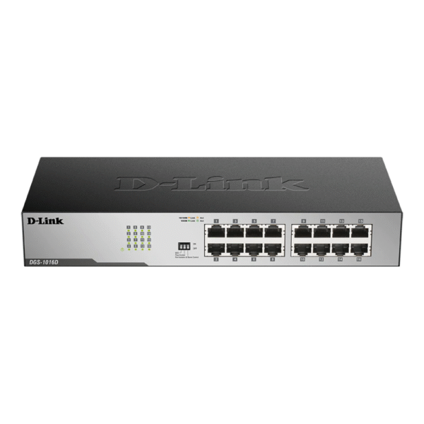 D-Link DGS-1016D 16-Port Gigabit Unmanaged Desktop Switch - Image 2