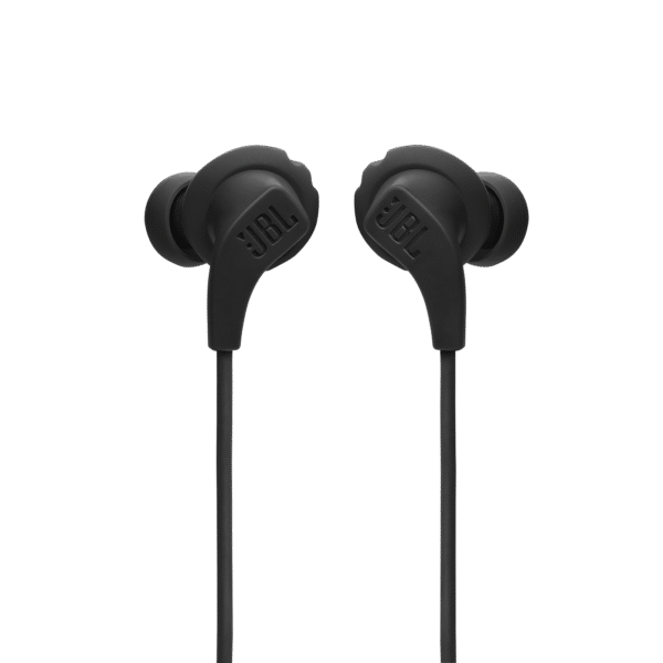 JBL Endurance Run 2 Waterproof Wired Sports In-Ear Headphones, Fliphook Desigh, Flexsoft Technology, IPX5 Sweatproof, Hands-Free Calls, Magnetic Buds - Black - Image 4