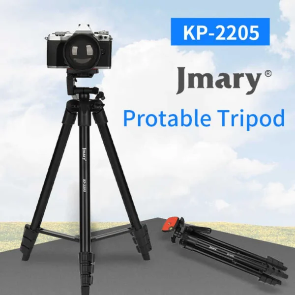 Jmary KP-2205 Portable Tripod For Mobile and Cameras - Image 2