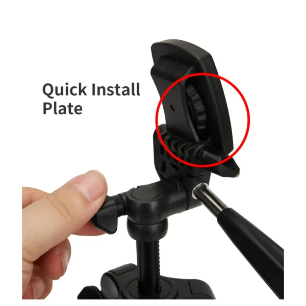 Jmary KP-2205 Portable Tripod For Mobile and Cameras - Image 9