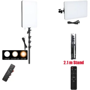 PLOKAMA 24 Inch Live P-24 Professional Photography/Videography LED Fill Lights - Image 3