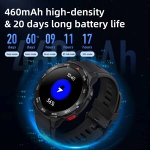 Mibro GS Pro, Smartwatch, 1.43" AMOLED Screen, 316L Stainless Steel Case, Long-Lasting Battery, 5ATM Waterproof, SpO2, 24/7 Heart Rate All-Day Health Monitoring - Image 6