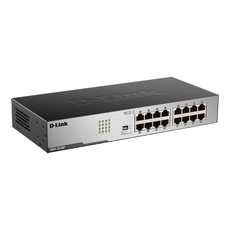 D-Link DGS-1016 A 16-Port Gigabit Unmanaged Desktop Switch