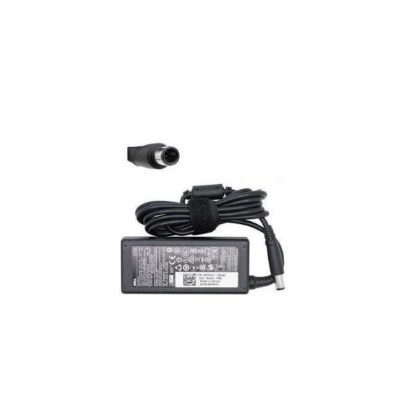 DELL Charger Big Pin 19.5V 65W Adapter Plus Power Cord - Black - Image 4