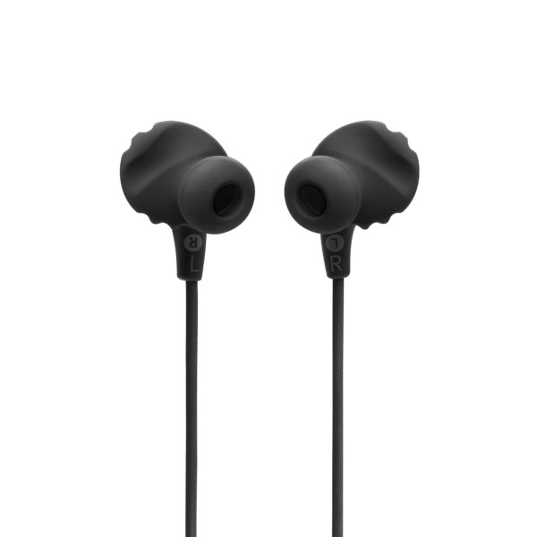 JBL Endurance Run 2 Waterproof Wired Sports In-Ear Headphones, Fliphook Desigh, Flexsoft Technology, IPX5 Sweatproof, Hands-Free Calls, Magnetic Buds - Black - Image 5