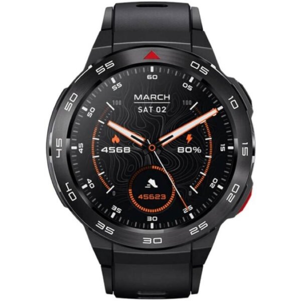 Mibro GS Pro, Smartwatch, 1.43" AMOLED Screen, 316L Stainless Steel Case, Long-Lasting Battery, 5ATM Waterproof, SpO2, 24/7 Heart Rate All-Day Health Monitoring - Image 2