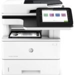 HP MFP M528dn Monochrome Laser Printer, Print Speed 45 ppm, 8.5 x 14" Flatbed Scanner, Print Speed 45 ppm, 1200 x 1200 dpi, 100-Sheet ADF, 8" Color Touchscreen,
