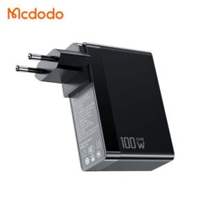 Mcdodo 100W GaN Wall Charger, 3 Port Fast Portable Charger, USB-C Qc Pd 3.0 Power Adapter Compatible with Mobile, MacBook, Surface, USB-C Laptop Cellular Phones, and Android Device - Image 4