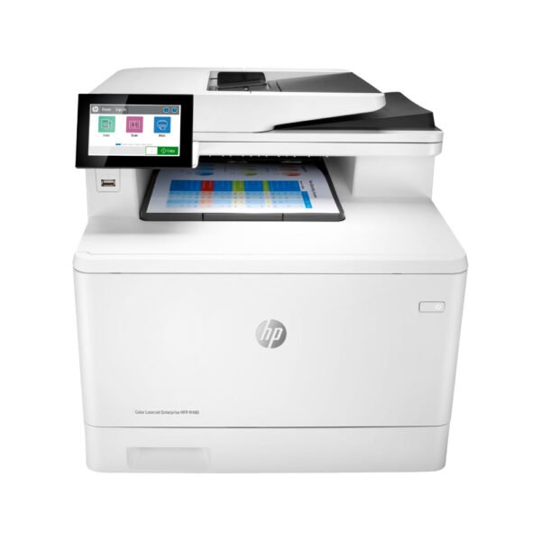 HP Color LaserJet Enterprise MFP M480f: Wireless Color Multifunction Duplex Printer - Image 2