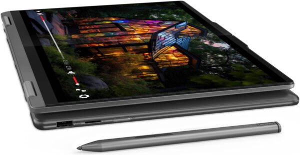 Lenovo Yoga 7 2-in-1 Laptop, 14" 2K WUXGA IPS Touch Display, Intel Core Ultra 7 155U CPU, 16GB RAM, 1TB SSD, Integrated Intel Graphics, Backlit English K/B, Win11, Storm Grey - Image 7