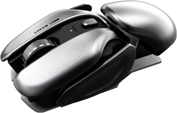 Green Lion G266 Beetles Metal Mouse: Tri-Mode Wireless with RGB - Image 6