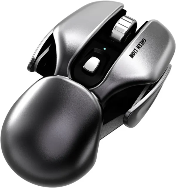 Green Lion G266 Beetles Metal Mouse: Tri-Mode Wireless with RGB - Image 2