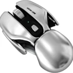 Green Lion G266 Beetles Metal Mouse - Gray