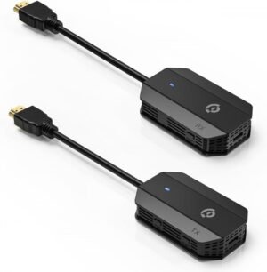Powerology Wireless HDMI Mirroring Adapter Pair: Full HD 1080P with USB-C Cable - Image 8