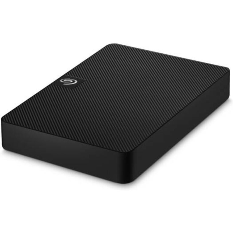 Seagate 4TB Expansion Portable USB 3.0 External HDD, Micro-USB 3.0 Interface, Bus Powered, Rescue Data Recovery Services, Preformatted exFAT, Windows and Mac Compatible